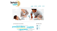 Desktop Screenshot of lemoncom.be