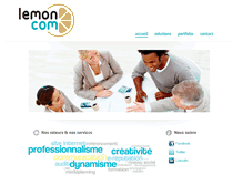 Tablet Screenshot of lemoncom.be